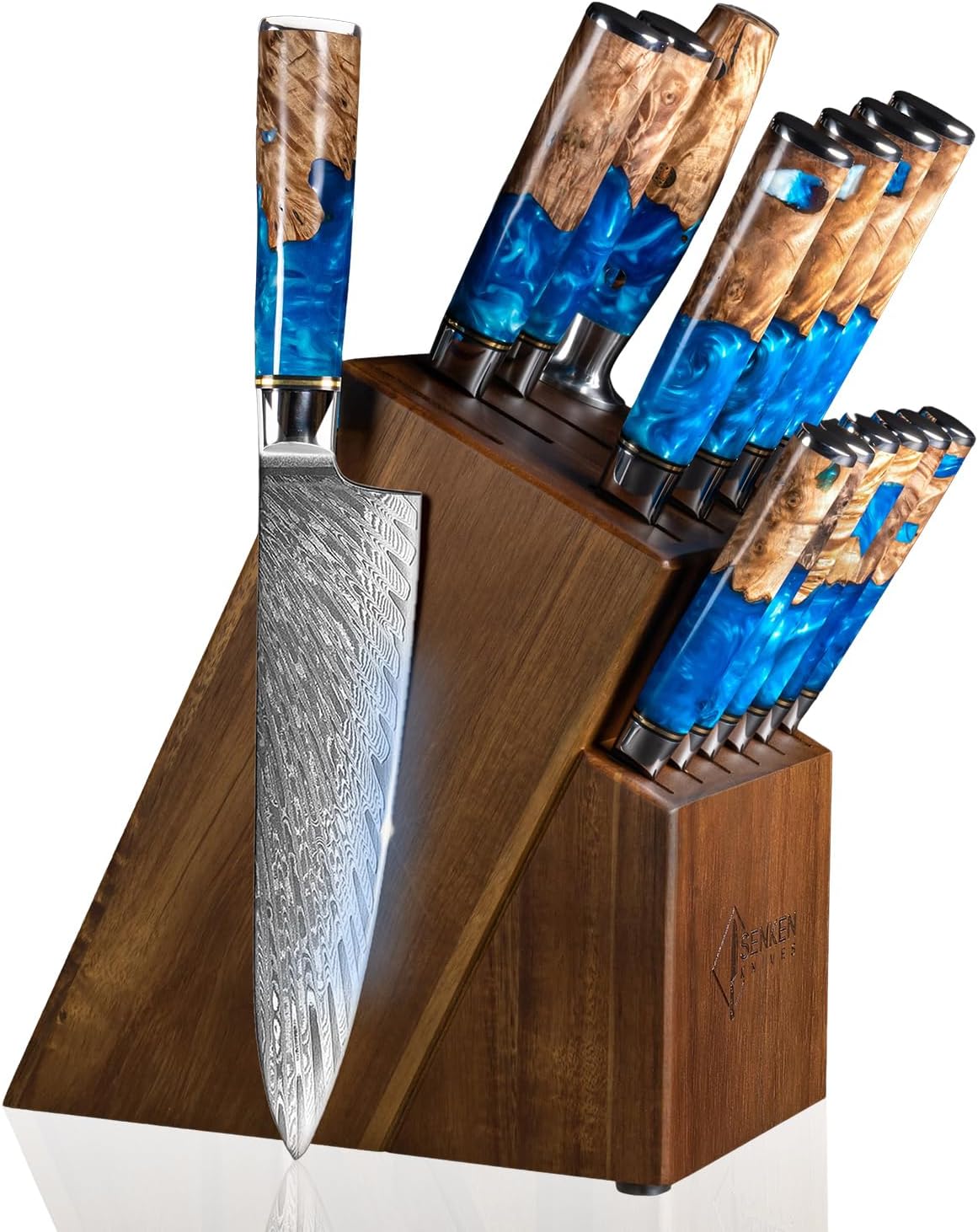 Sakuto Japanese Knives Chef Knife Set Best Japanese Damascus Knives Ultra Sharp