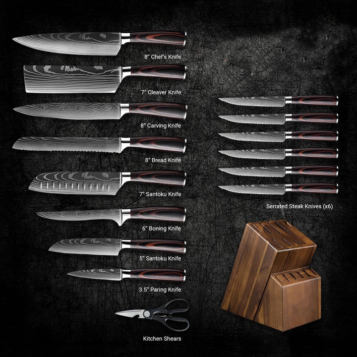 Nozomi (のぞみ) Professional Chef Knife Set