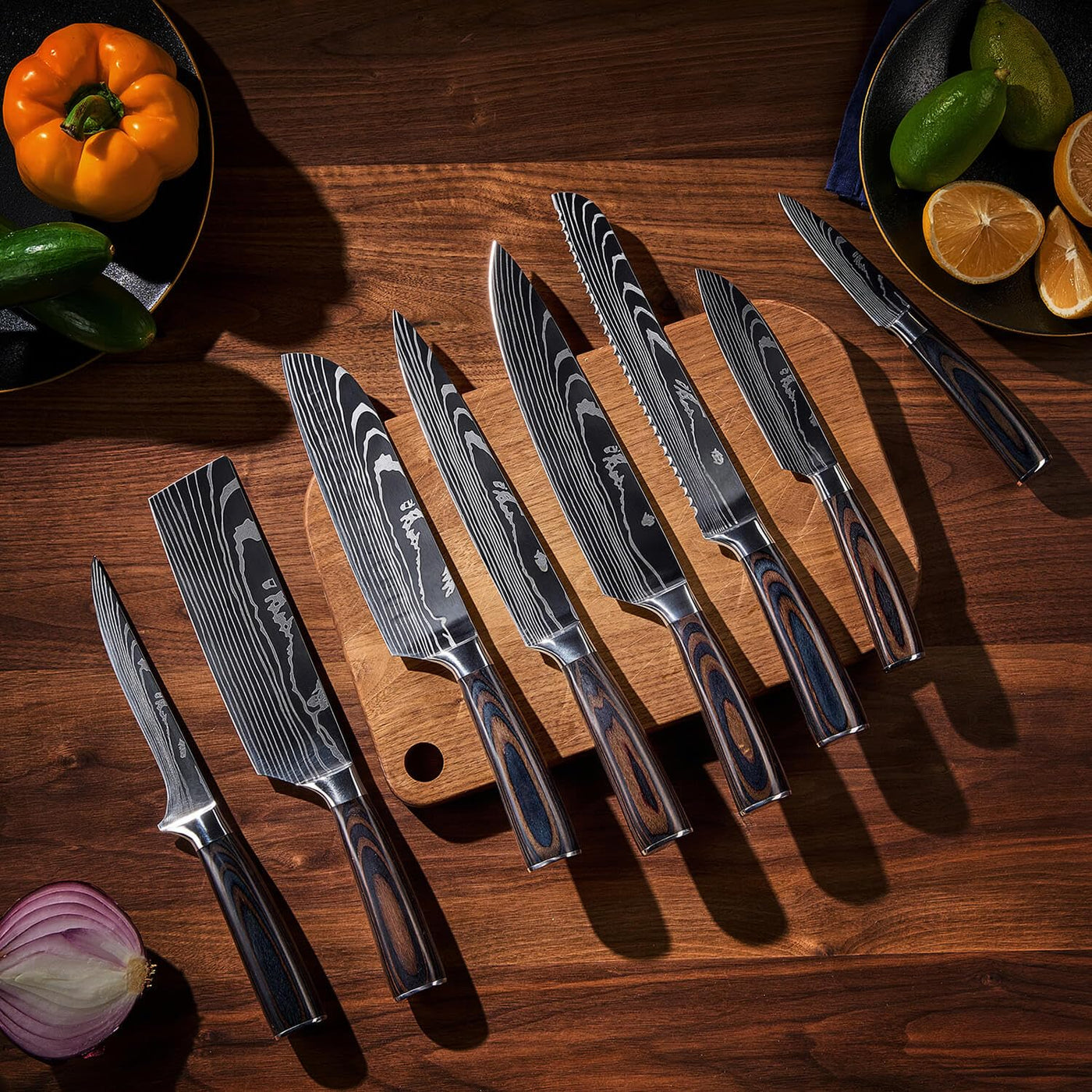 Nozomi (のぞみ) Professional Chef Knife Set