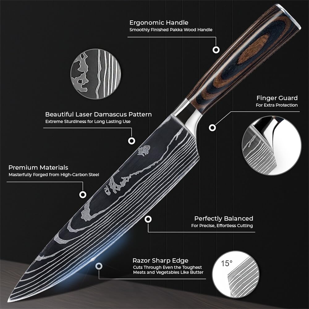 Nozomi (のぞみ) Professional Chef Knife Set