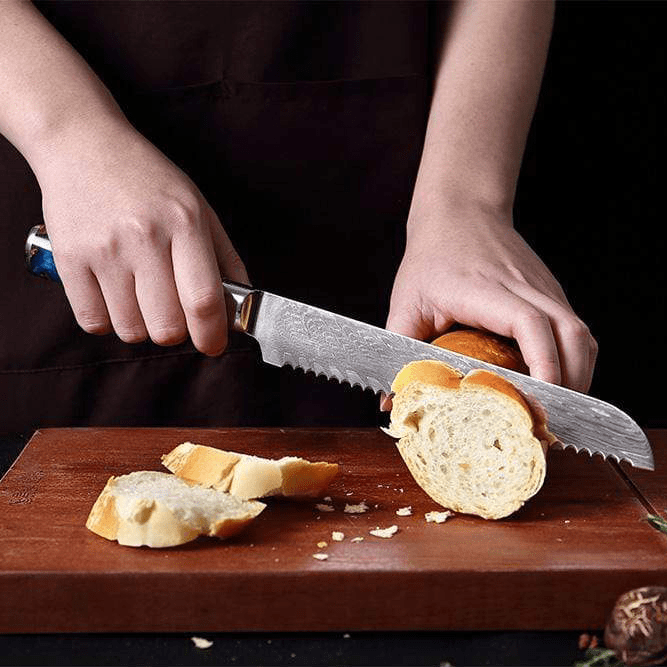 Sakuto Japanese Knives Chef Knife Set Best Japanese Damascus Knives Ultra Sharp Blade